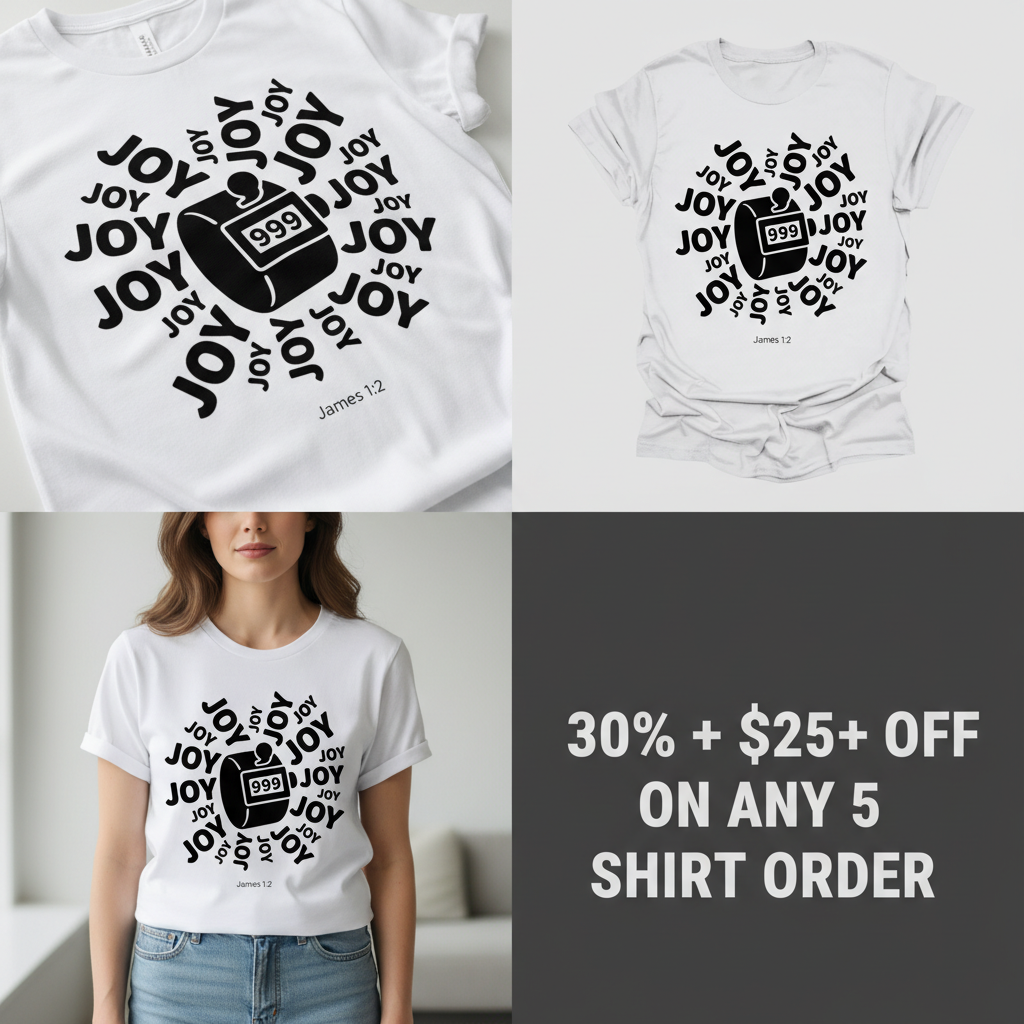Count It All Joy T-Shirt_4_panel