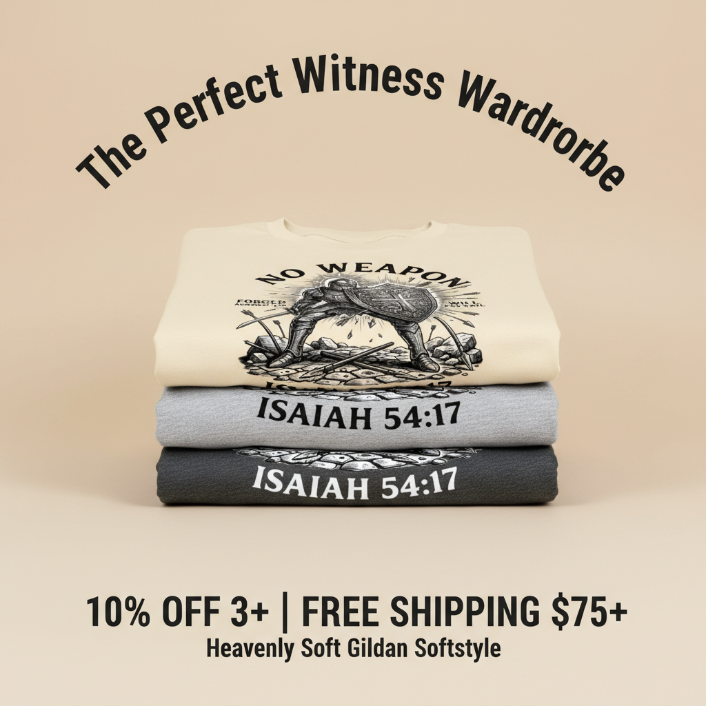 No Weapon Shall Prevail T-Shirt_stacked_promotion