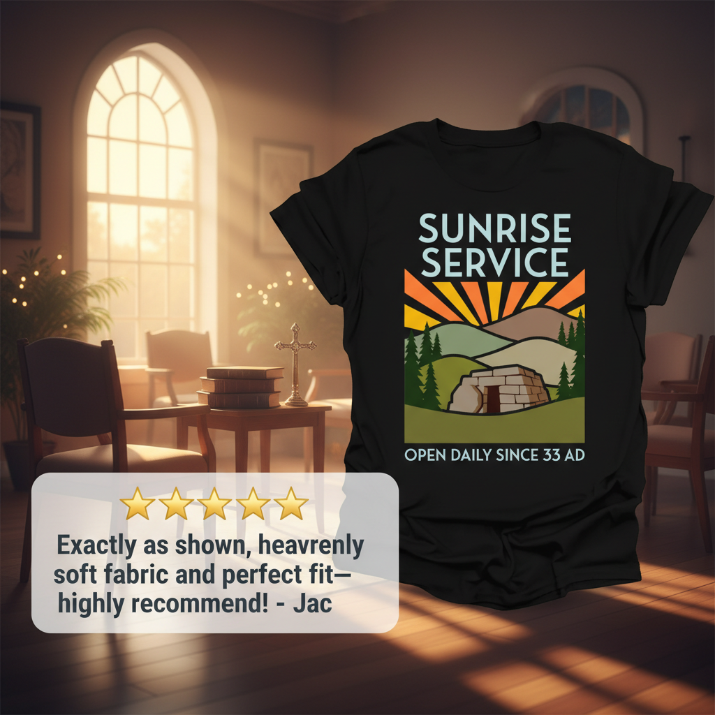 Sunrise Service T-Shirt_review_5star