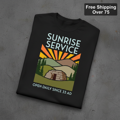 Sunrise Service T-Shirt_fold_tilt