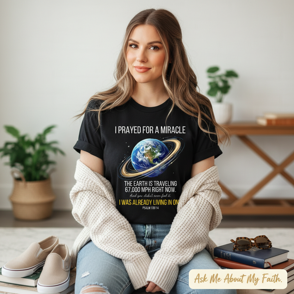 Living in a Ringed World T-Shirt__pair