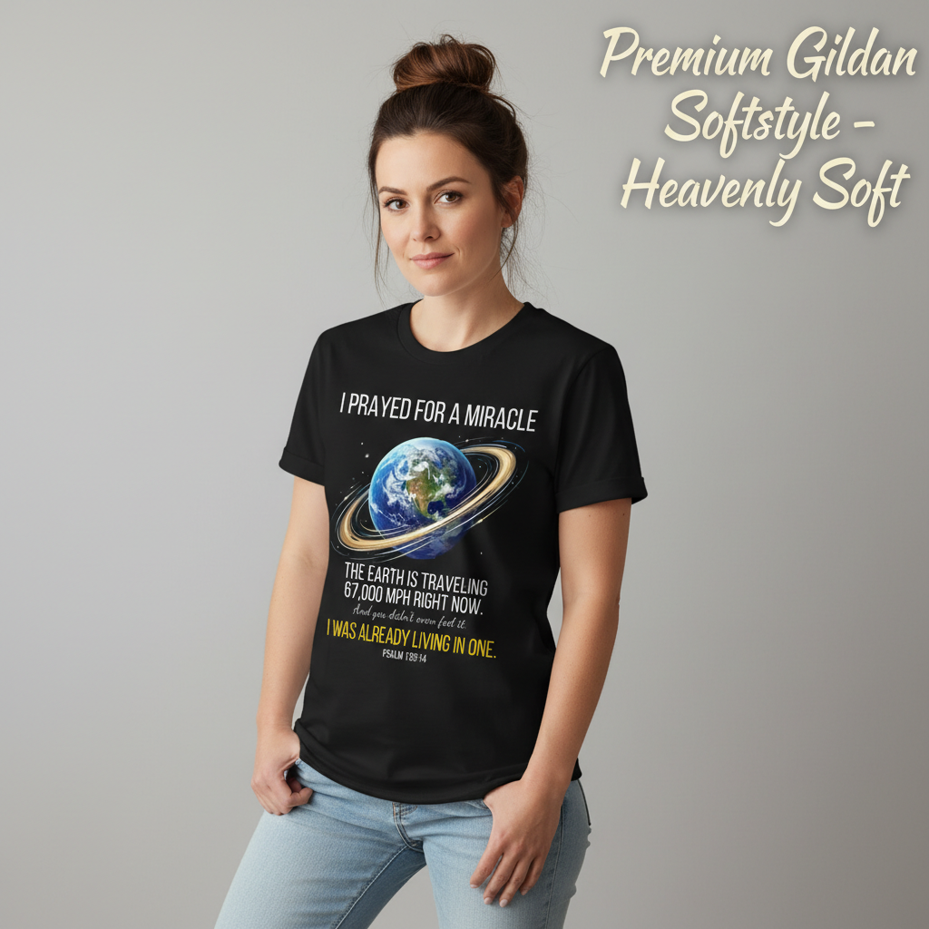 Living in a Ringed World T-Shirt__space