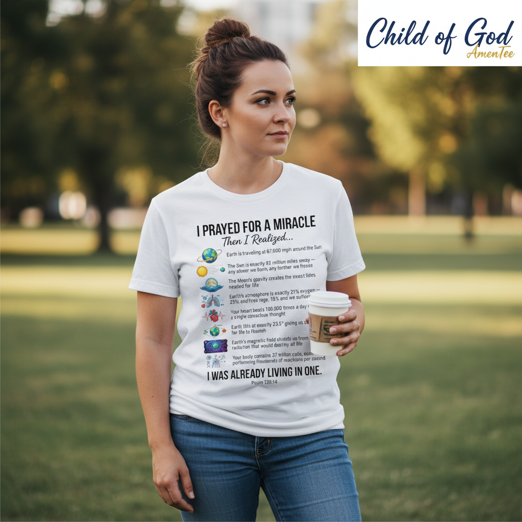 Already Living in a Miracle T-Shirt__lifestyle