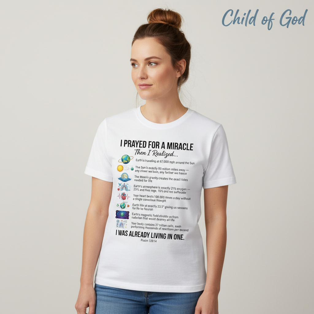 Already Living in a Miracle T-Shirt__hero