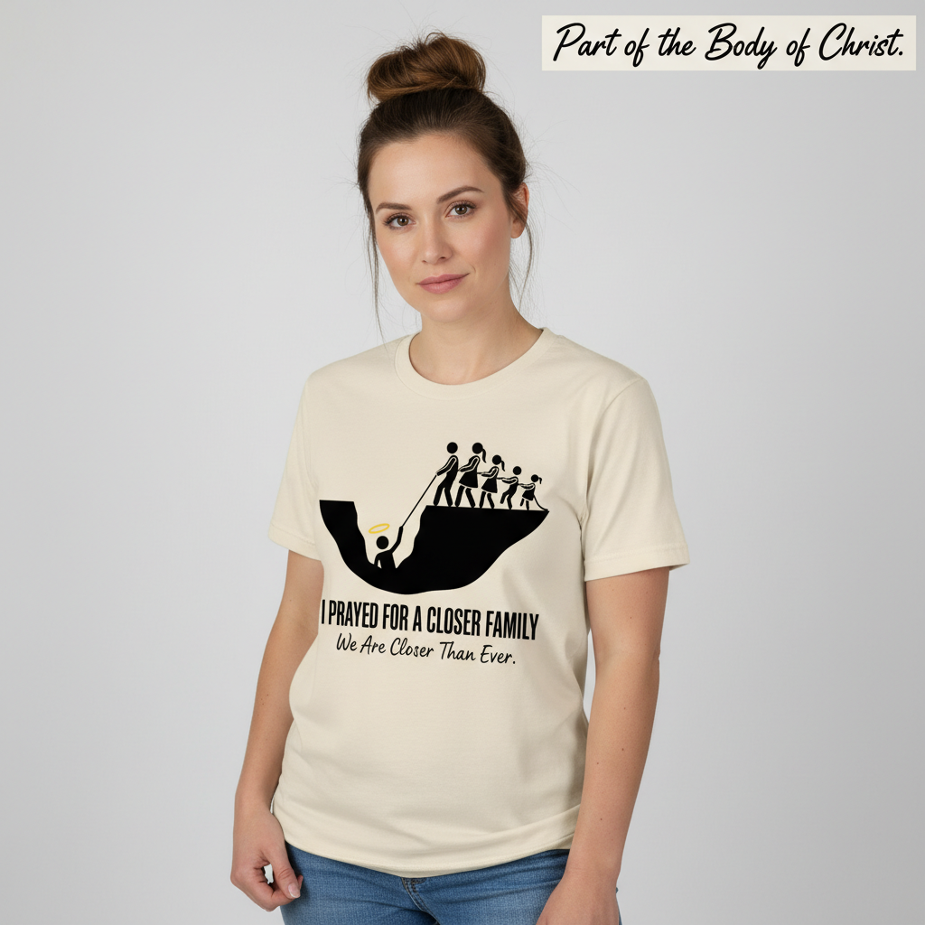 Closer Family Prayer T-Shirt__hero