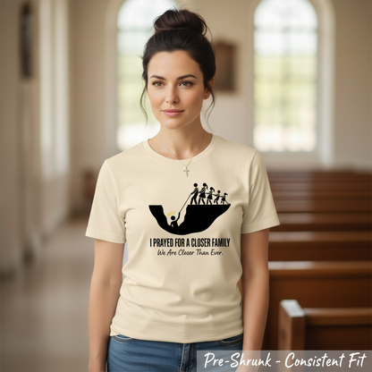 Closer Family Prayer T-Shirt__space