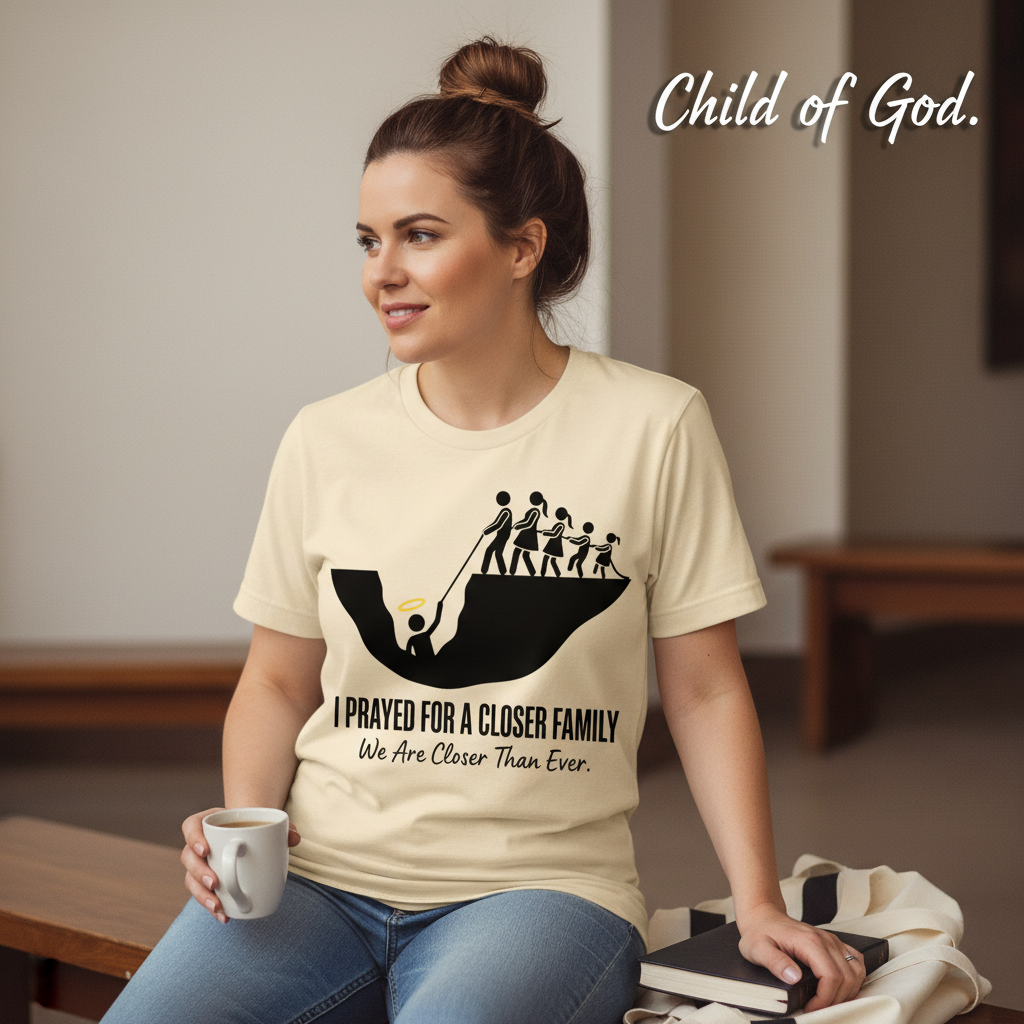 Closer Family Prayer T-Shirt__lifestyle
