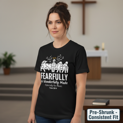 Fearfully & Wonderfully Made Music T-Shirt__space