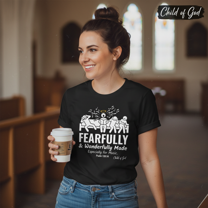 Fearfully & Wonderfully Made Music T-Shirt__lifestyle
