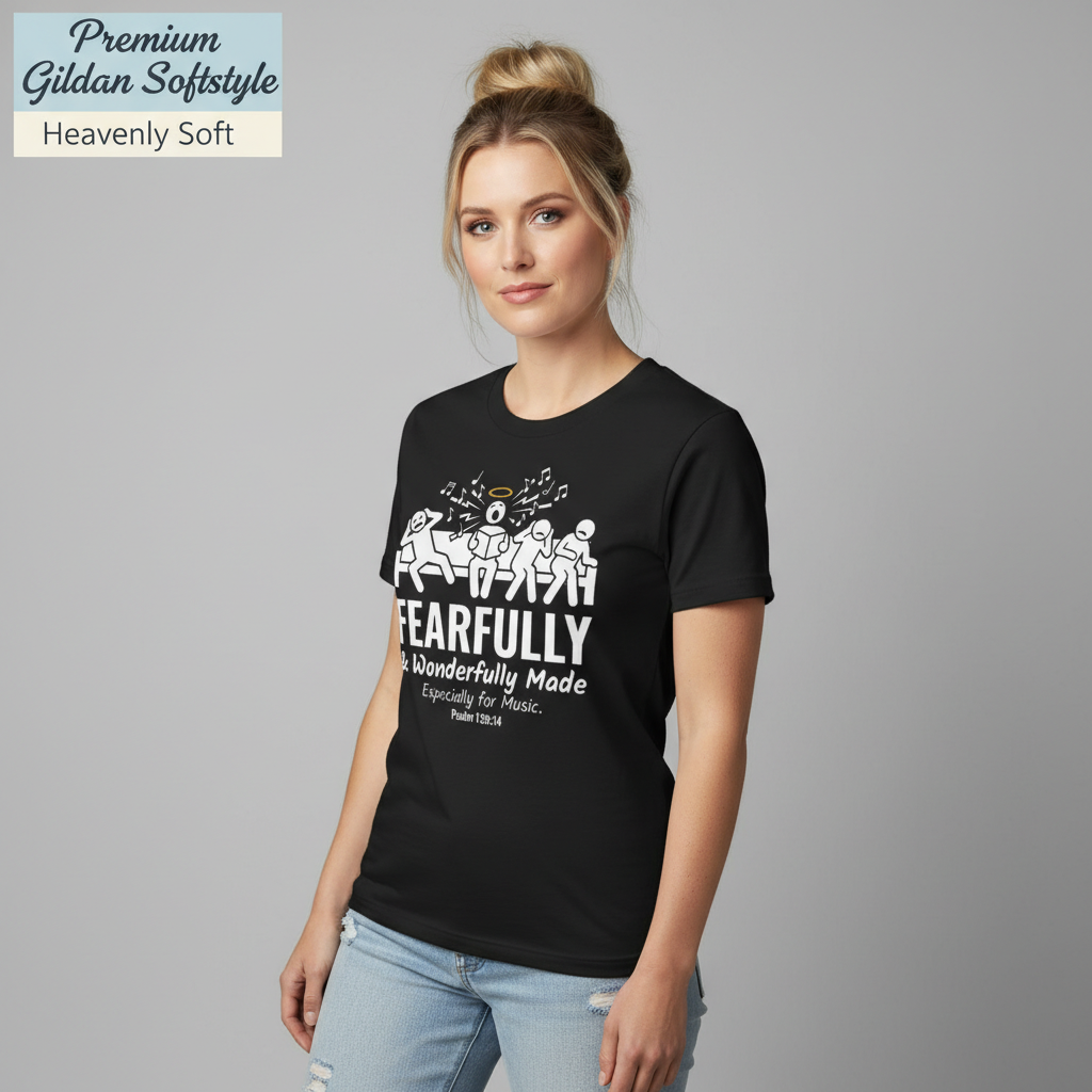 Fearfully & Wonderfully Made Music T-Shirt__benefit