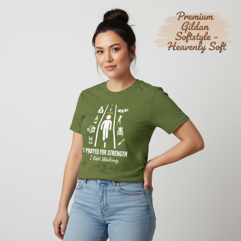 I Prayed for Strength T-Shirt__benefit