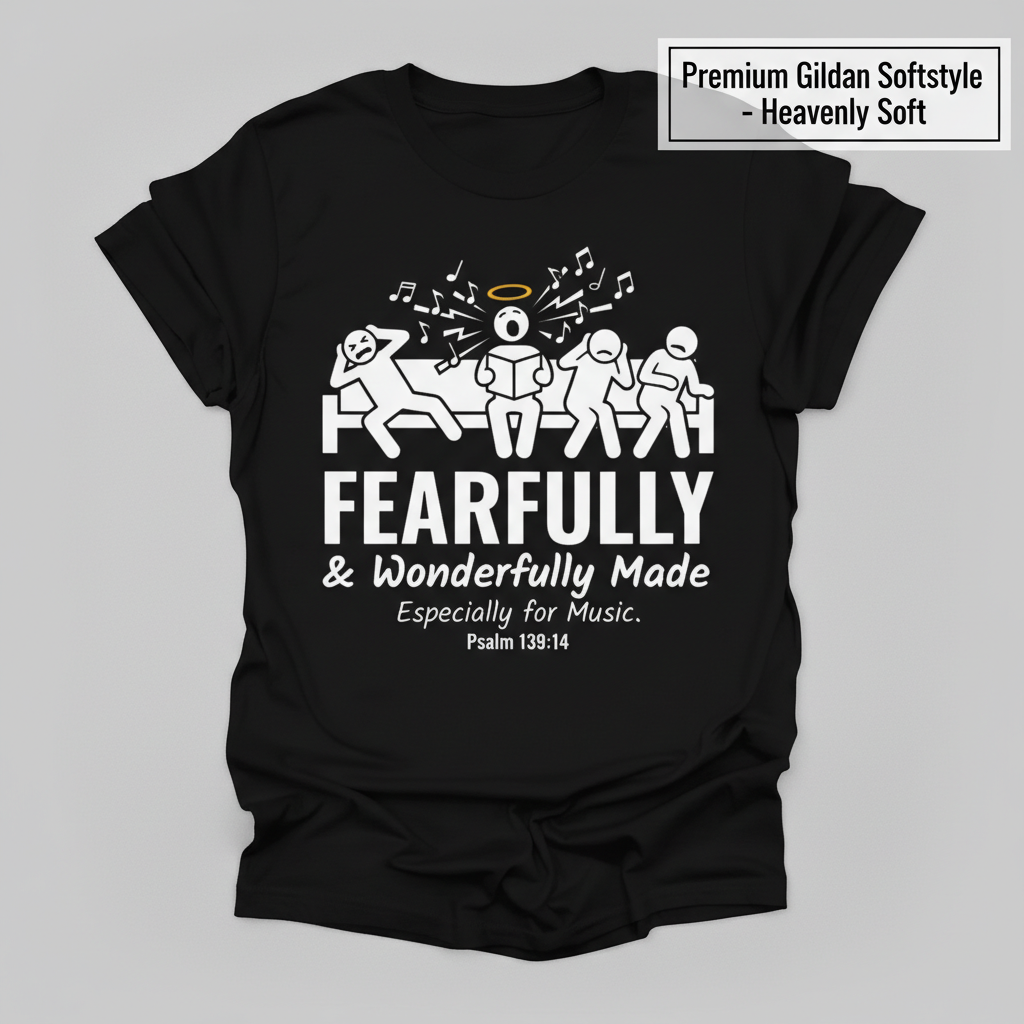 Fearfully & Wonderfully Made Music T-Shirt_clean