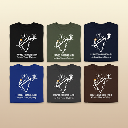 He Was There All Along T-Shirt_6color_grid