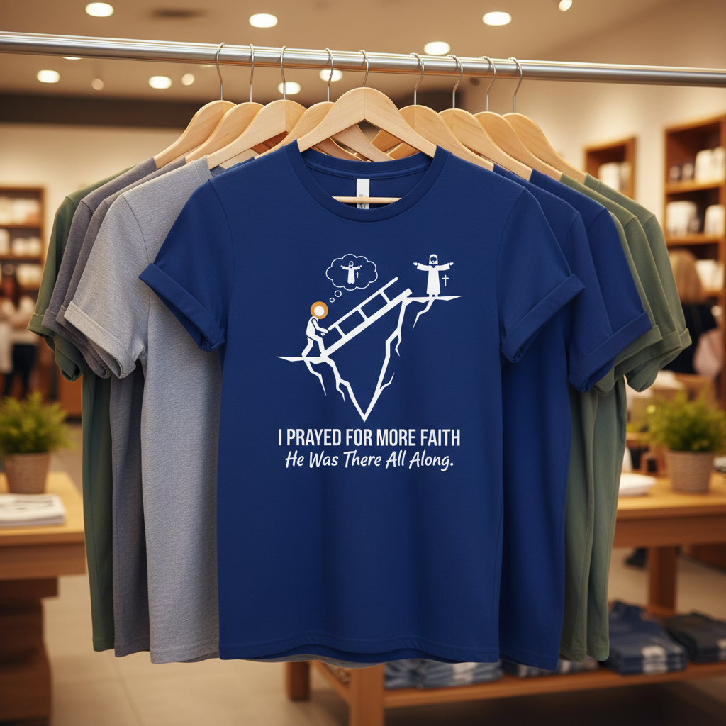He Was There All Along T-Shirt_boutique_rack