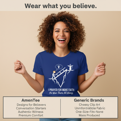He Was There All Along T-Shirt_product_table