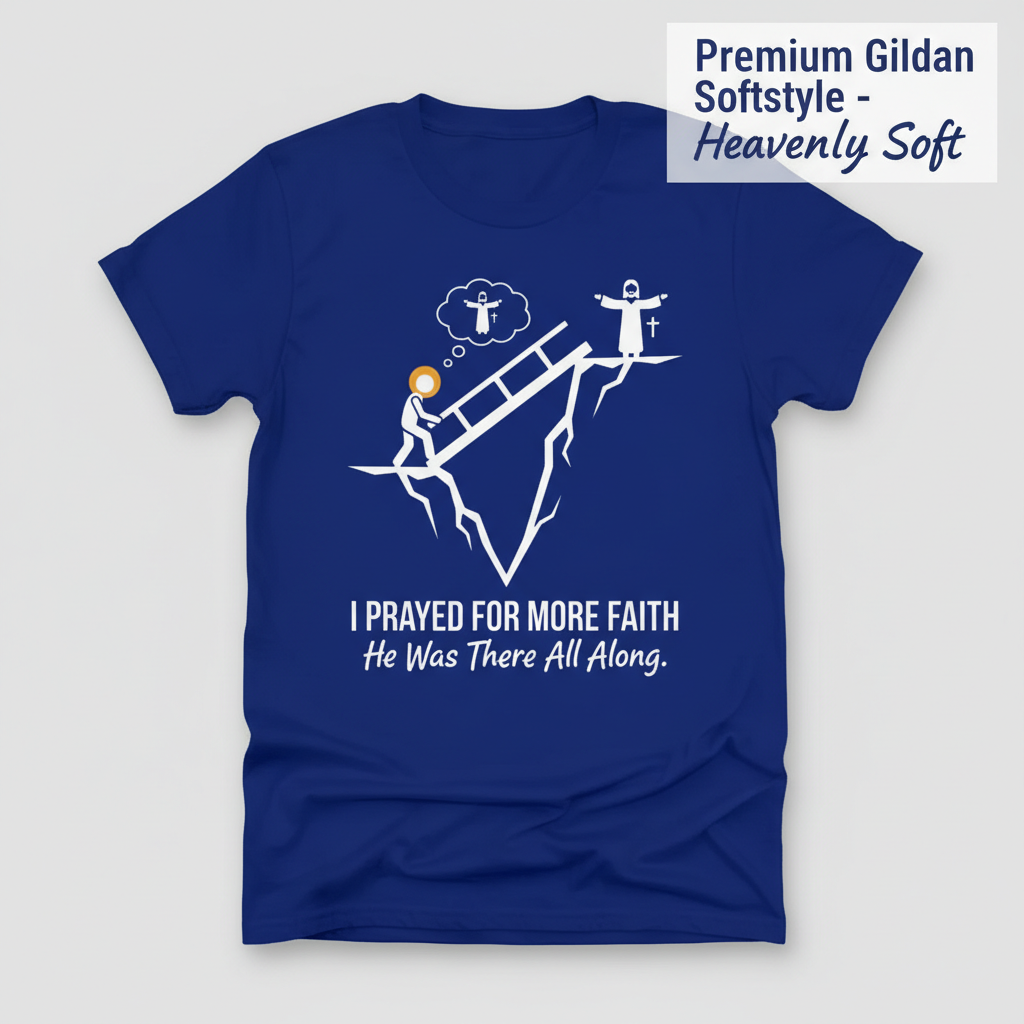 He Was There All Along T-Shirt_clean