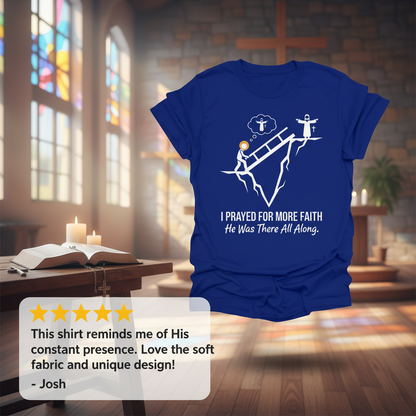 He Was There All Along T-Shirt_review_5star