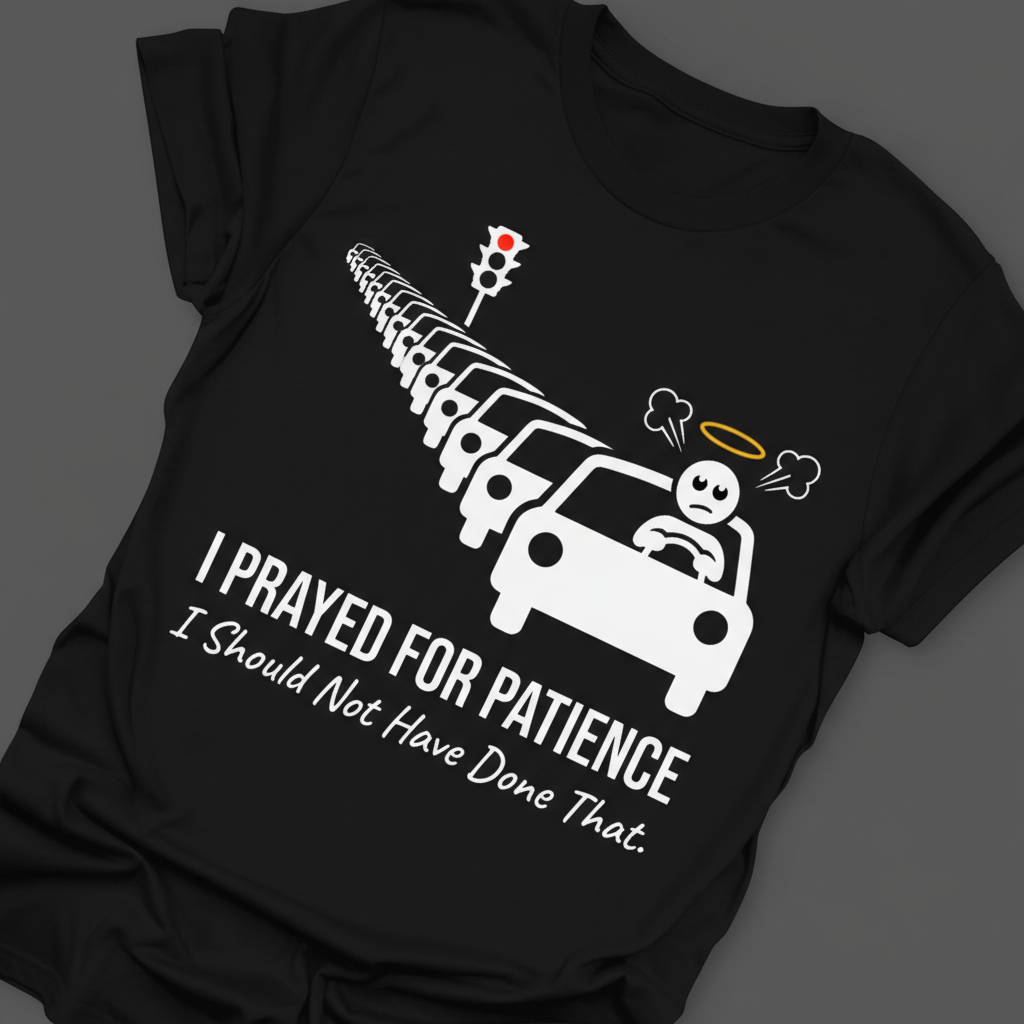 Prayed for Patience T-Shirt_extreme_za