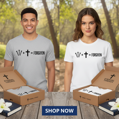 Forgiven Equation T-Shirt_dual_model_life