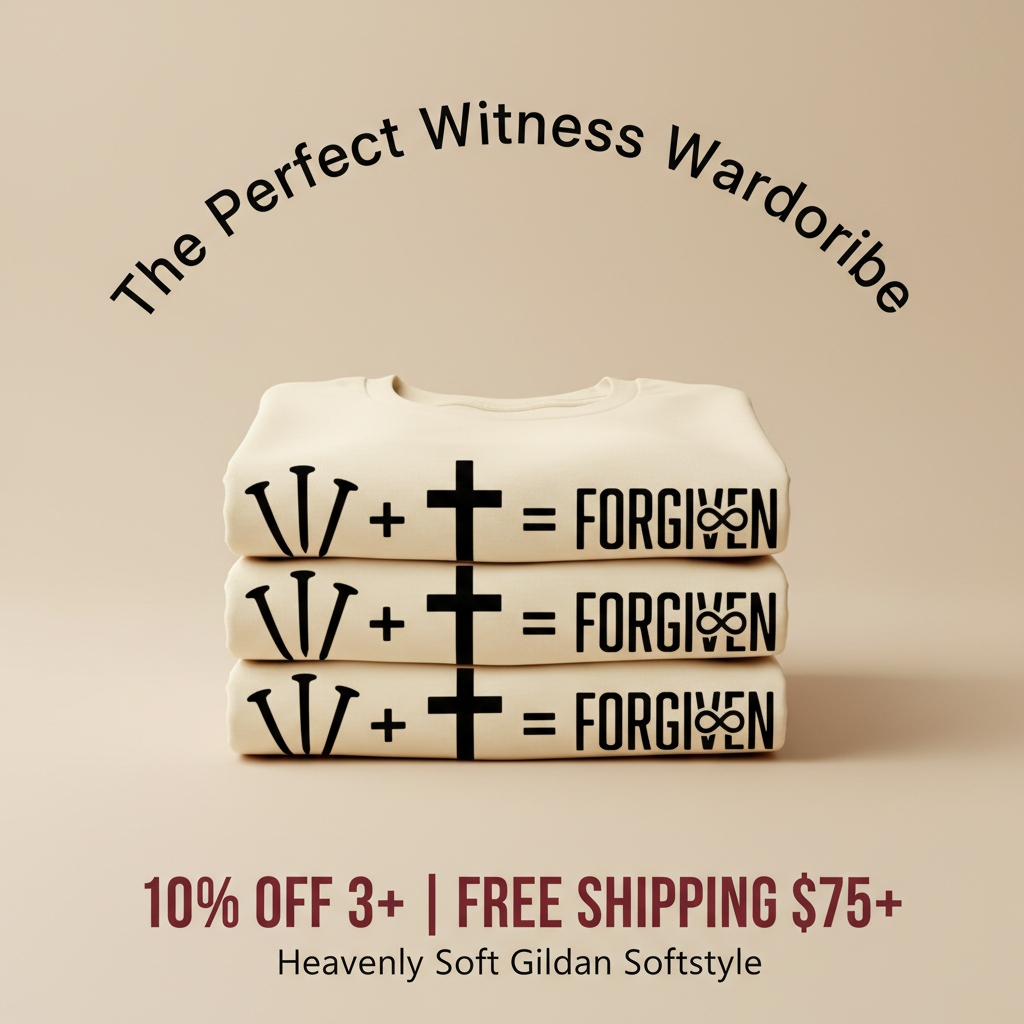 Forgiven Equation T-Shirt_stacked_promotion
