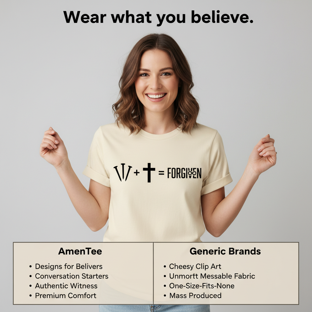Forgiven Equation T-Shirt_product_table