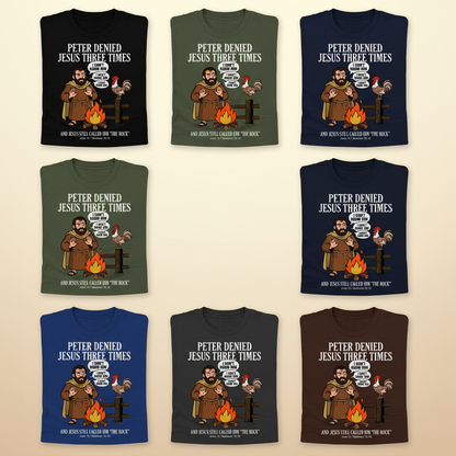 Peter Denied Jesus T-Shirt_6color_grid
