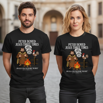 Peter Denied Jesus T-Shirt_dual_model_life