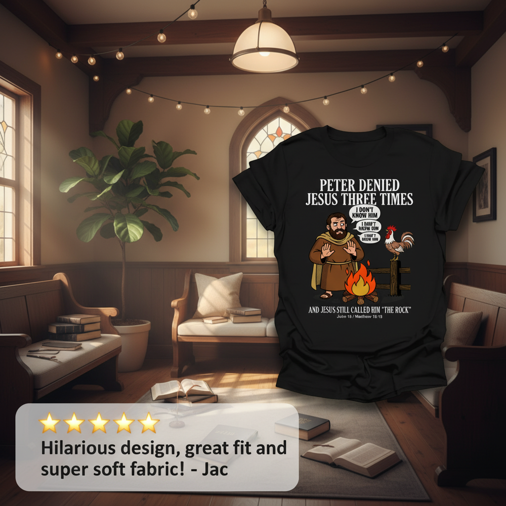 Peter Denied Jesus T-Shirt_review_5star