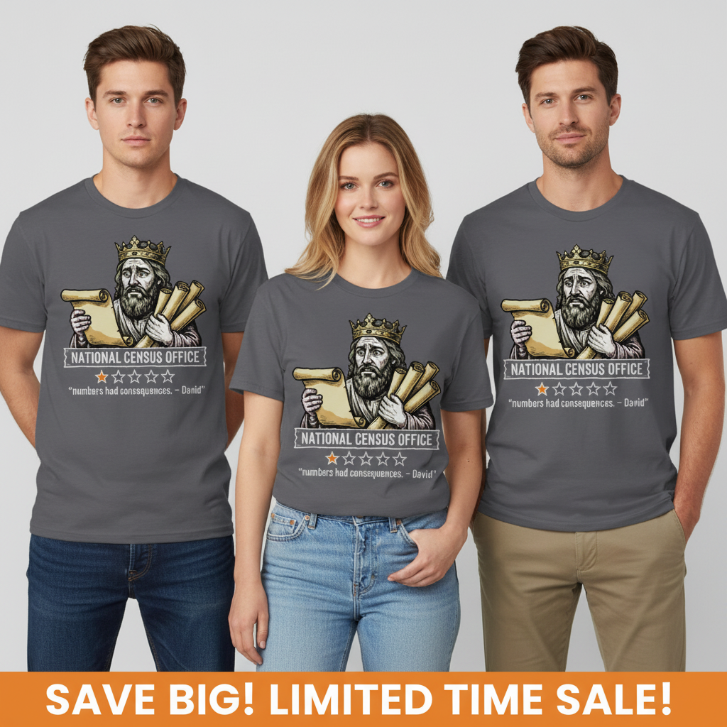 National Census Office T-Shirt_triple_model