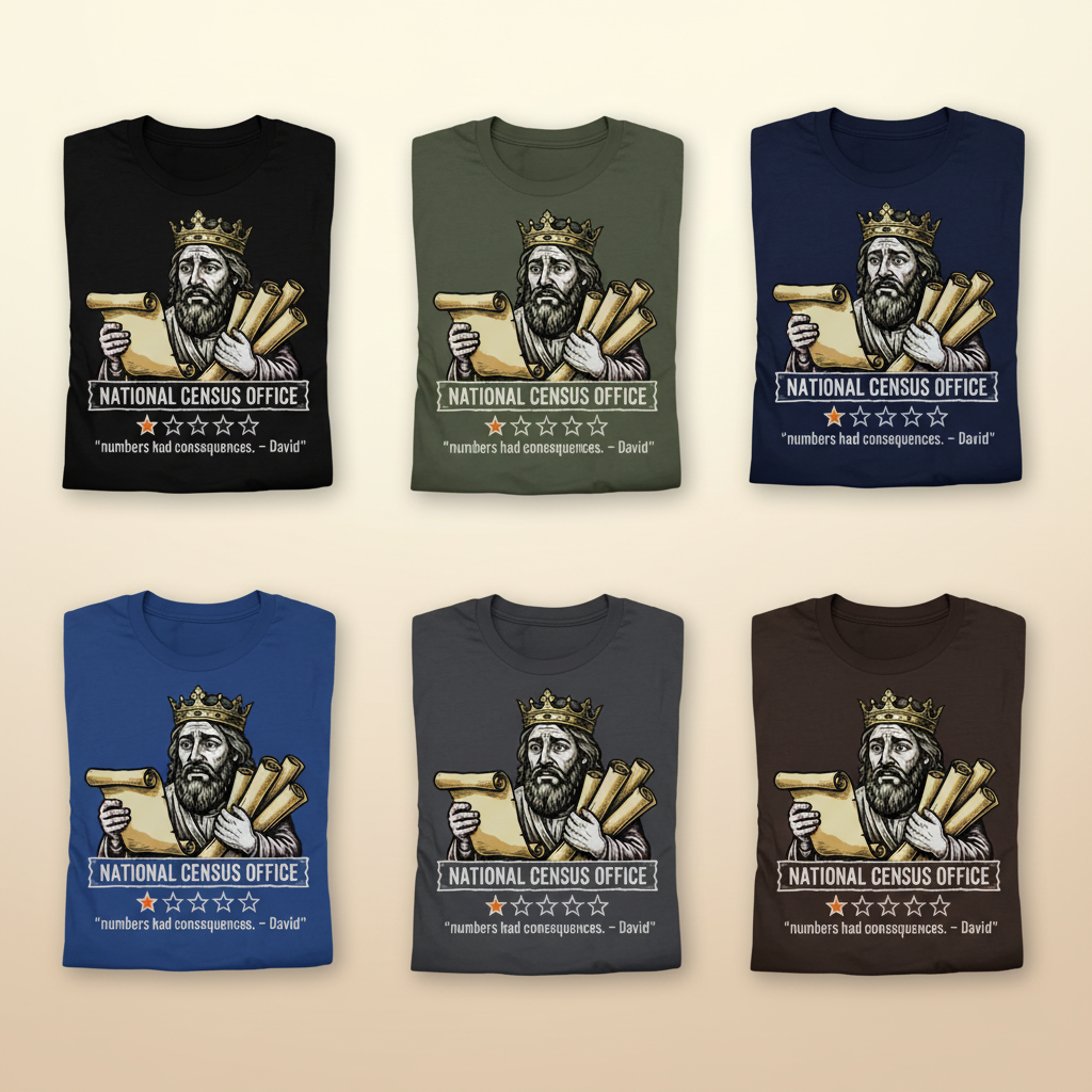 National Census Office T-Shirt_6color_grid