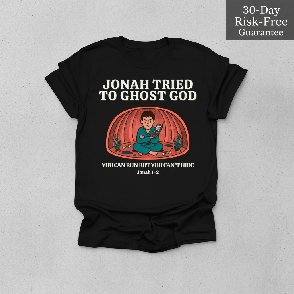 Jonah Tried to Ghost God T-Shirt_clean