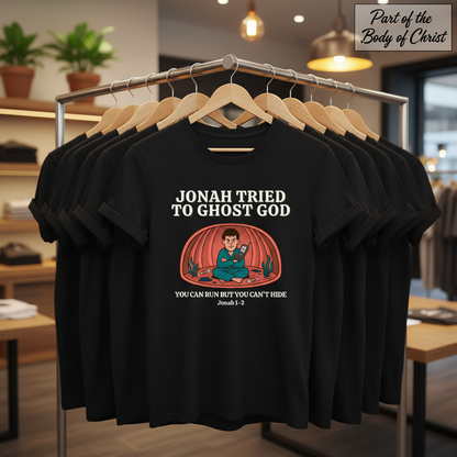 Jonah Tried to Ghost God T-Shirt_boutique_rack