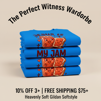 Jesus Is My Jam T-Shirt_stacked_promotion