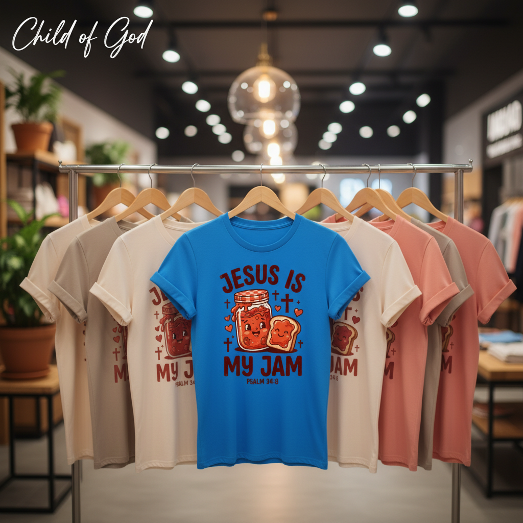 Jesus Is My Jam T-Shirt_boutique_rack