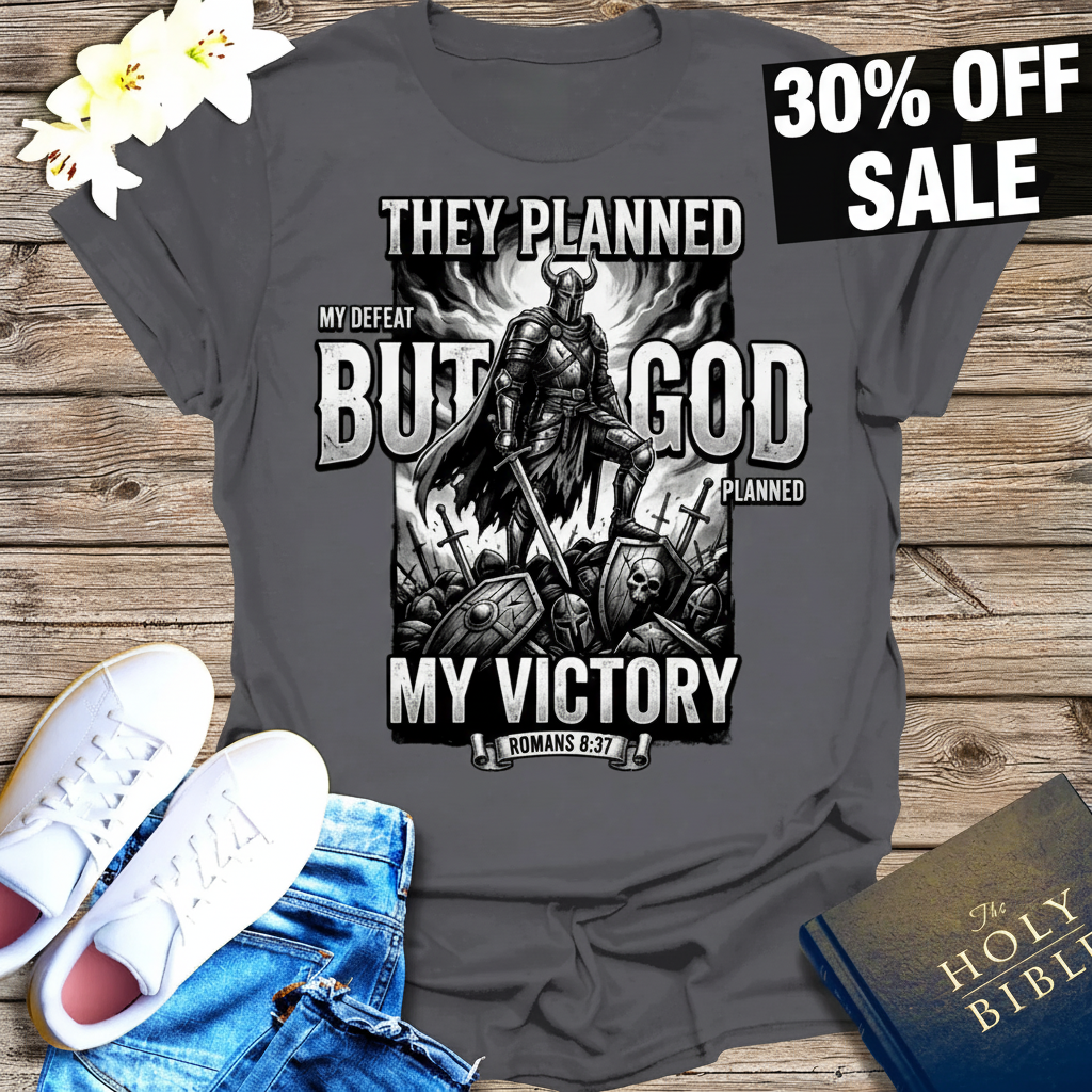 But God My Victory T-Shirt_triple_model