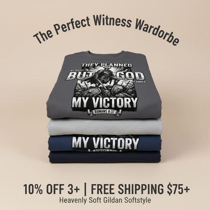 But God My Victory T-Shirt_stacked_promotion