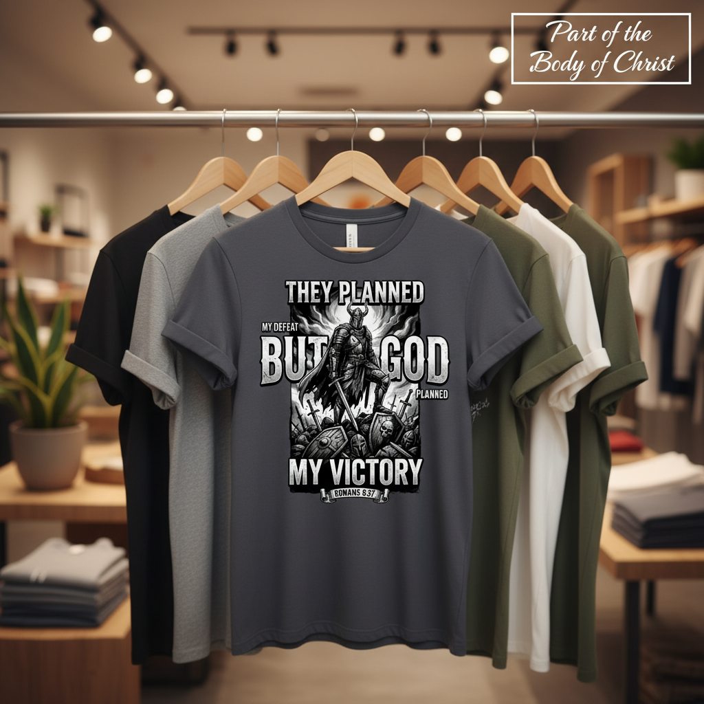 But God My Victory T-Shirt_boutique_rack