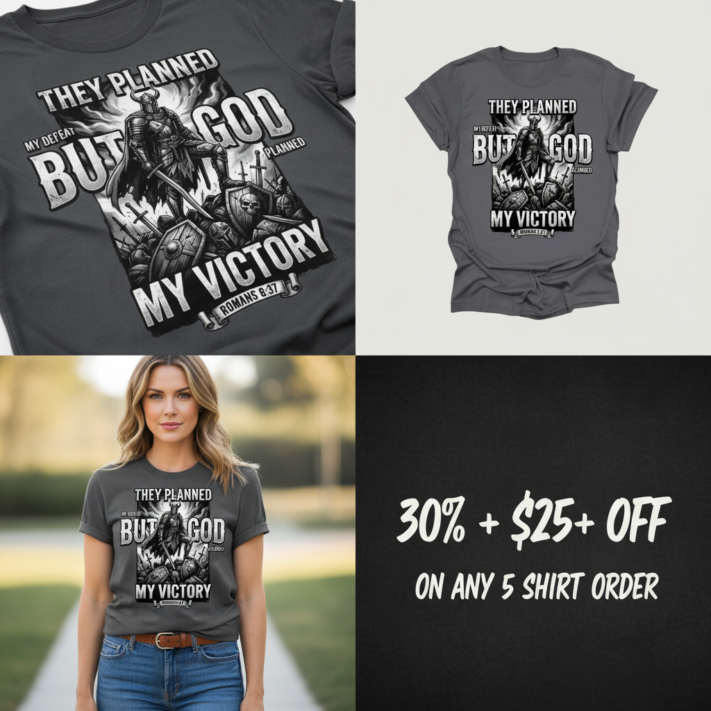 But God My Victory T-Shirt_4_panel