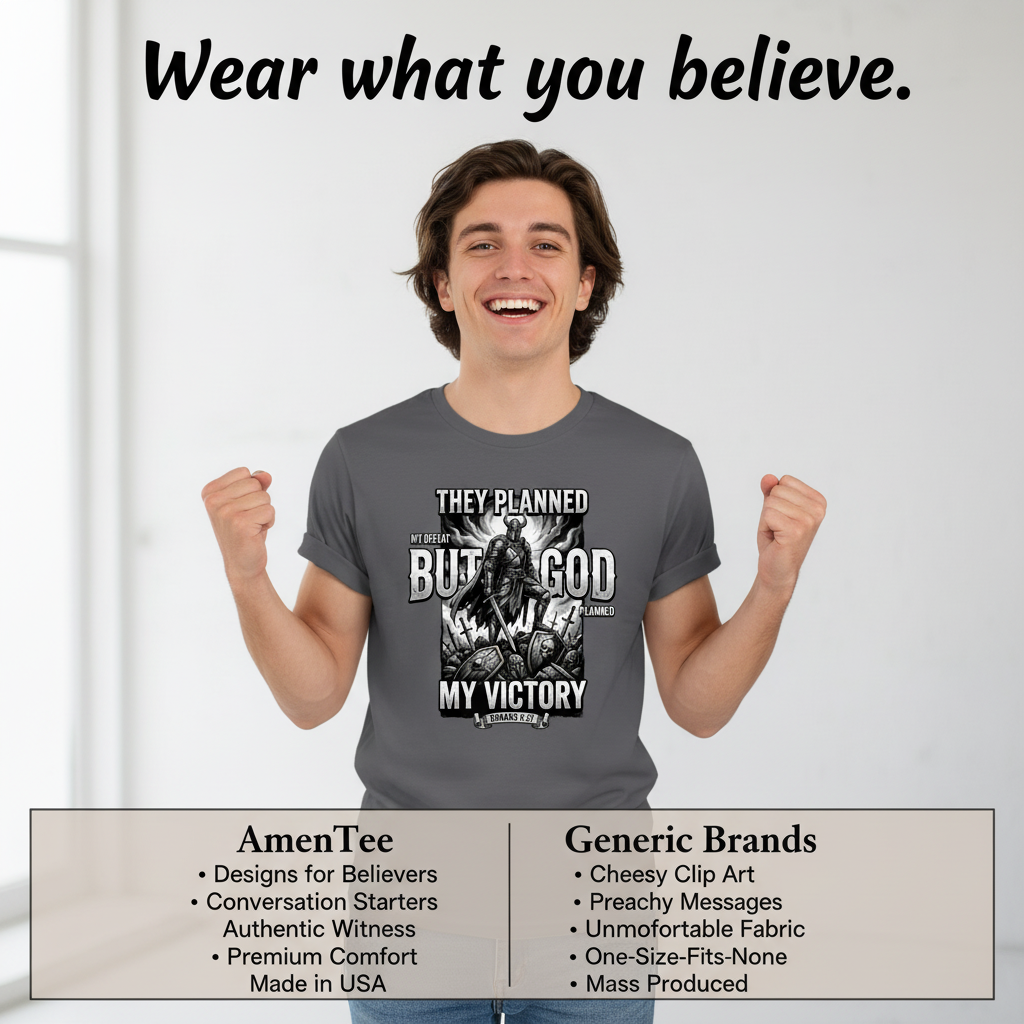 But God My Victory T-Shirt_product_table