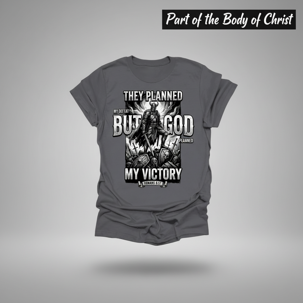 But God My Victory T-Shirt_3d_float