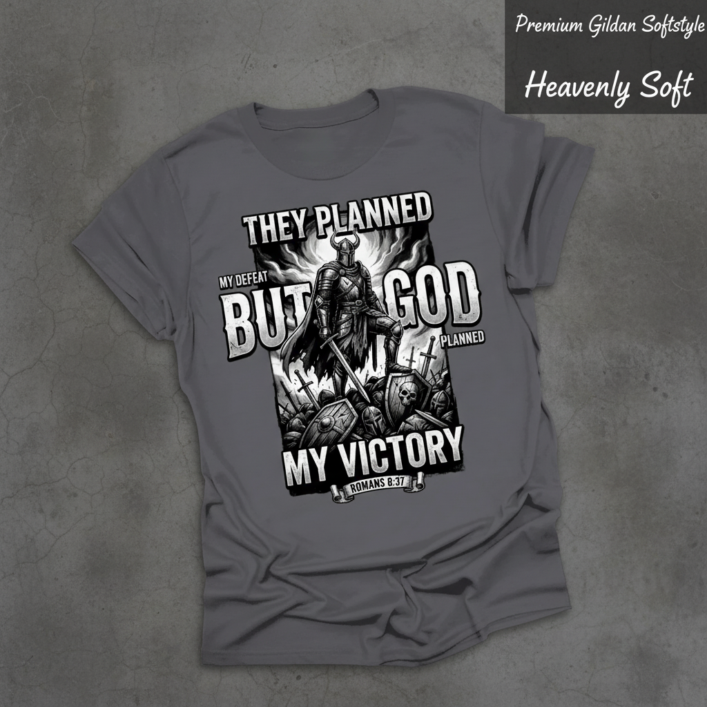 But God My Victory T-Shirt_fold_tilt