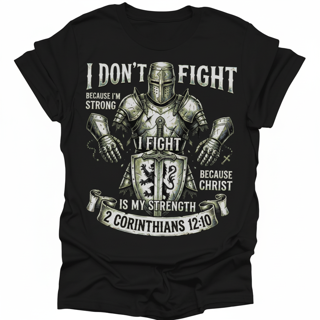 Christ Is My Strength T-Shirt_extreme_za