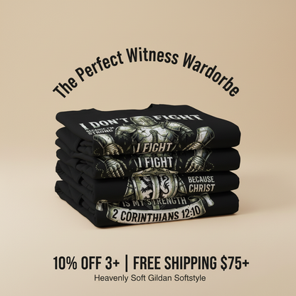 Christ Is My Strength T-Shirt_stacked_promotion