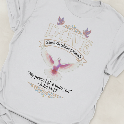 Peaceful Dove Scripture T-Shirt_extreme_za
