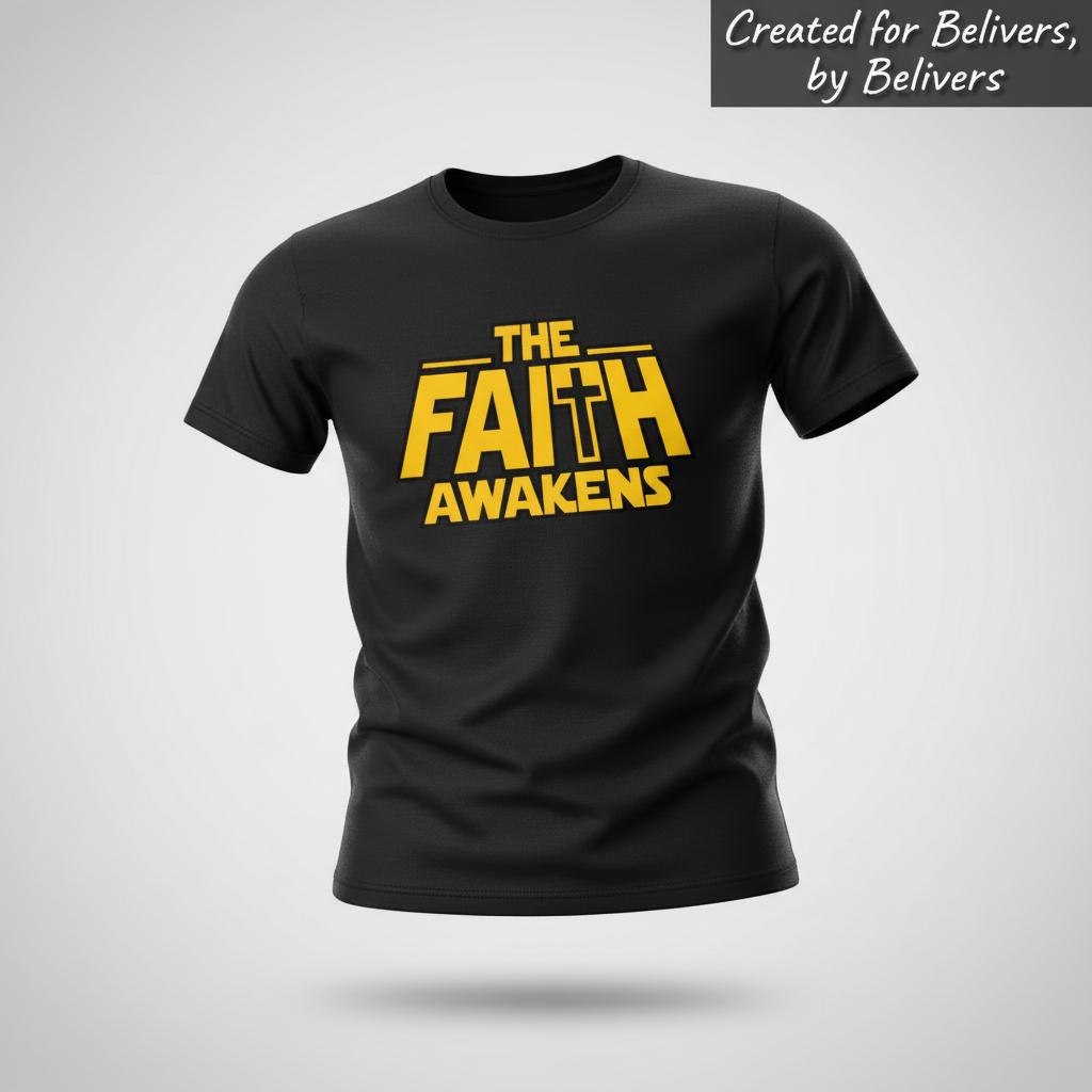 The Faith Awakens T-Shirt_3d_float