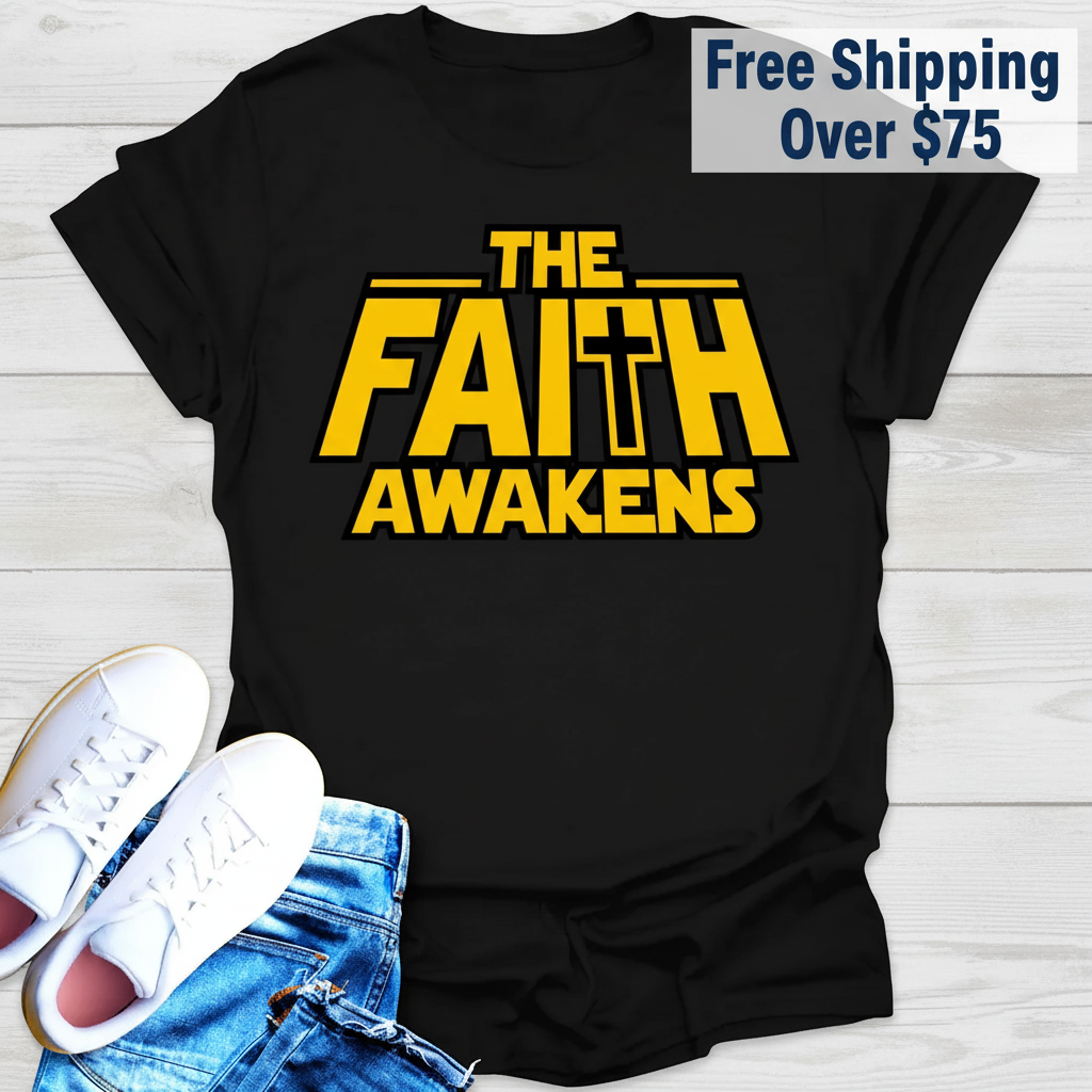 The Faith Awakens T-Shirt_clean