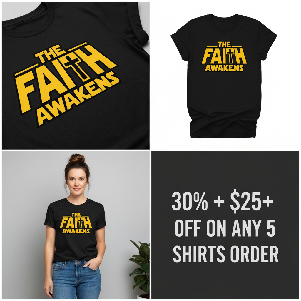 The Faith Awakens T-Shirt_4_panel