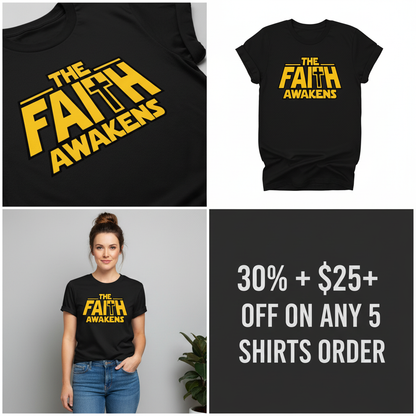 The Faith Awakens T-Shirt_4_panel