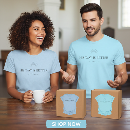 His Way Is Better T-Shirt_dual_model_life
