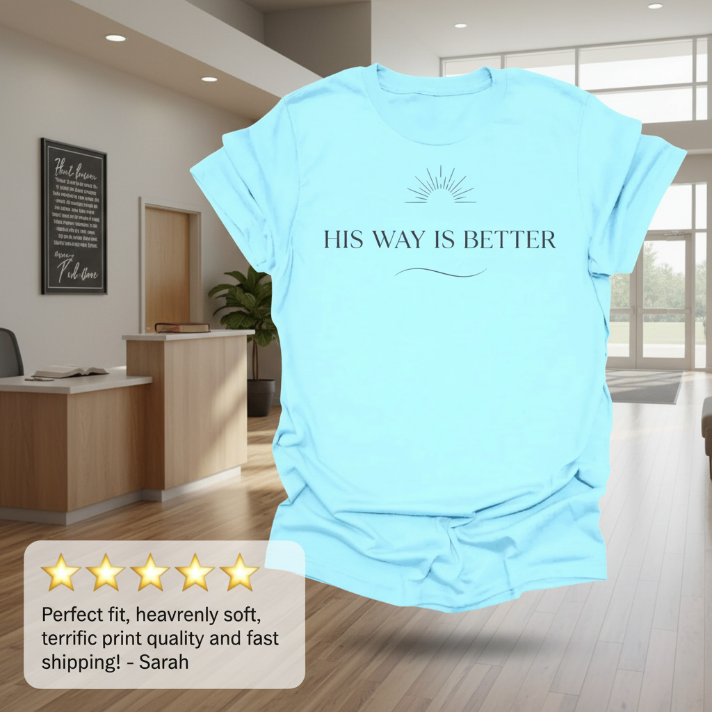 His Way Is Better T-Shirt_review_5star